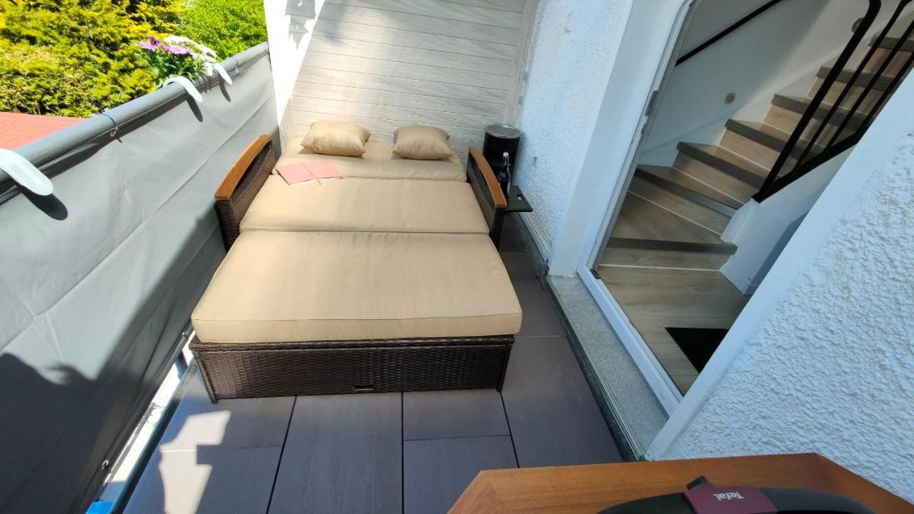 Modernes 3-Zimmer Loft Mit Balkon Hennesee 5 Min Eslohe Exterior foto